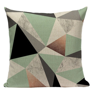 Cushion Cover Triangle Pattern pack of 5