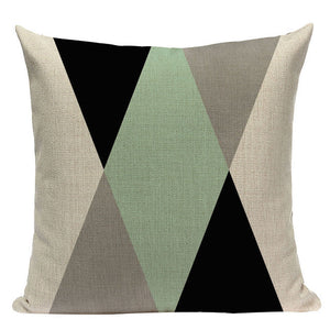 Cushion Cover Triangle Pattern pack of 5