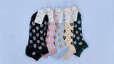 Ladies Ankle Socks Multi Design (Pack of 5)