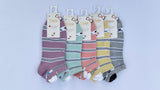 Ladies Ankle Socks Straps (Pack of 5)