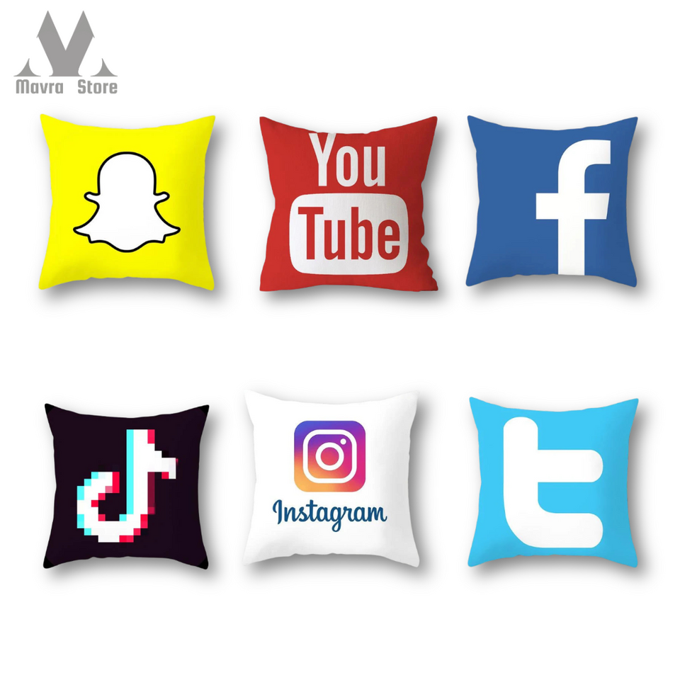 Social Media Cushions