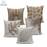 Cushion Cover Autumn Leaves pack of 5