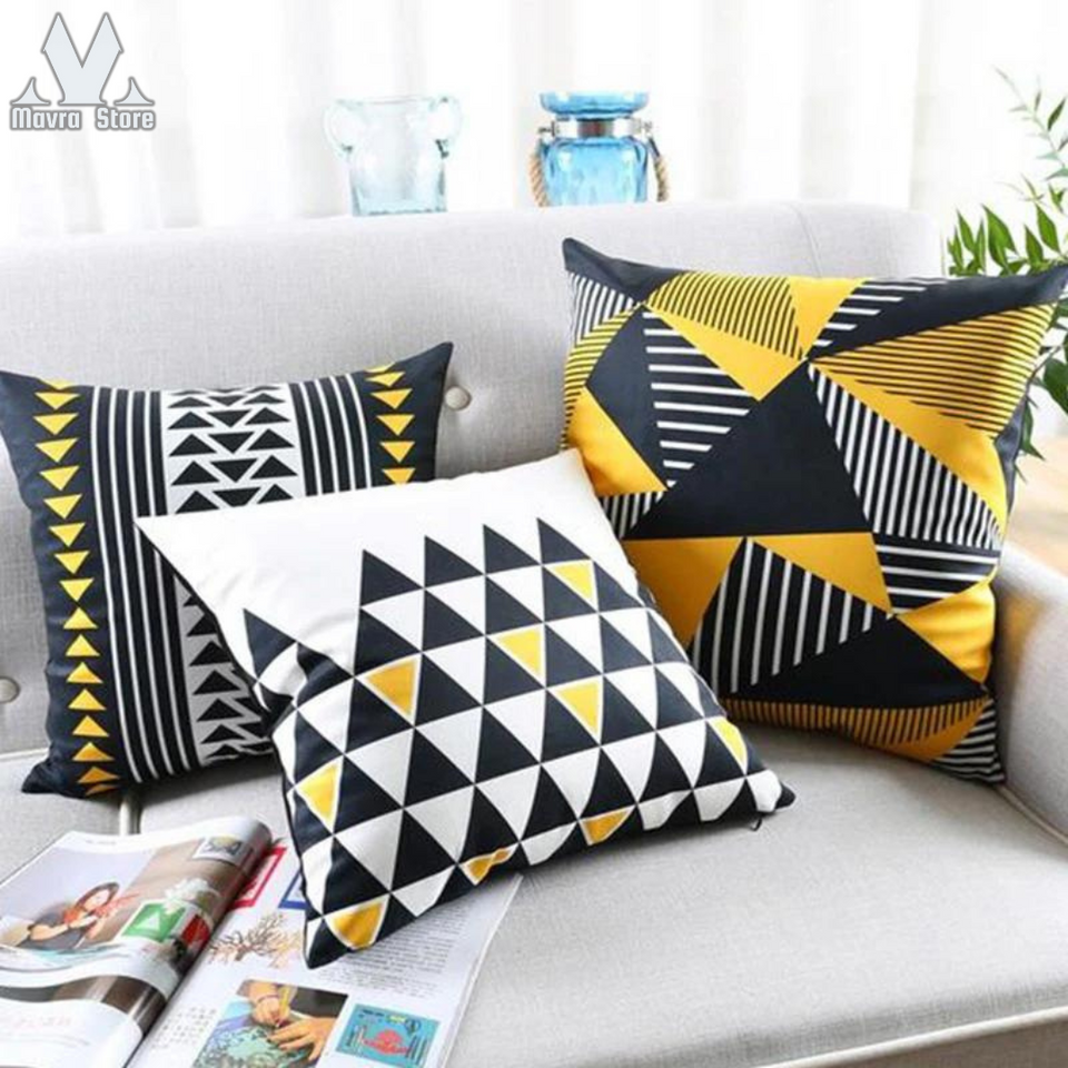 Modern Geometric Cushion pack of 3