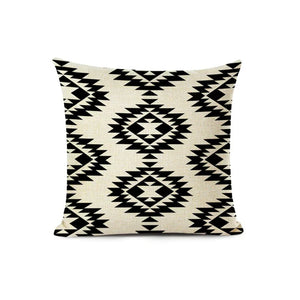 Cushion Cover Classic Black & White pack of 5