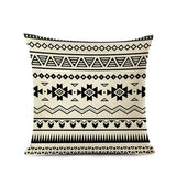 Cushion Cover Classic Black & White pack of 5