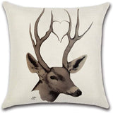 Cushion Cover Forest Deer pack of 4