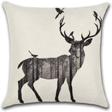 Cushion Cover Forest Deer pack of 4