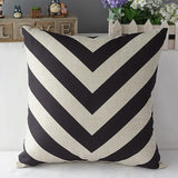 Zebra Cushion Black and White pack of 4