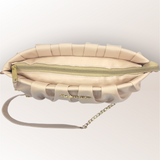 Wavy Handbag Beige