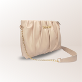 Wavy Handbag Beige